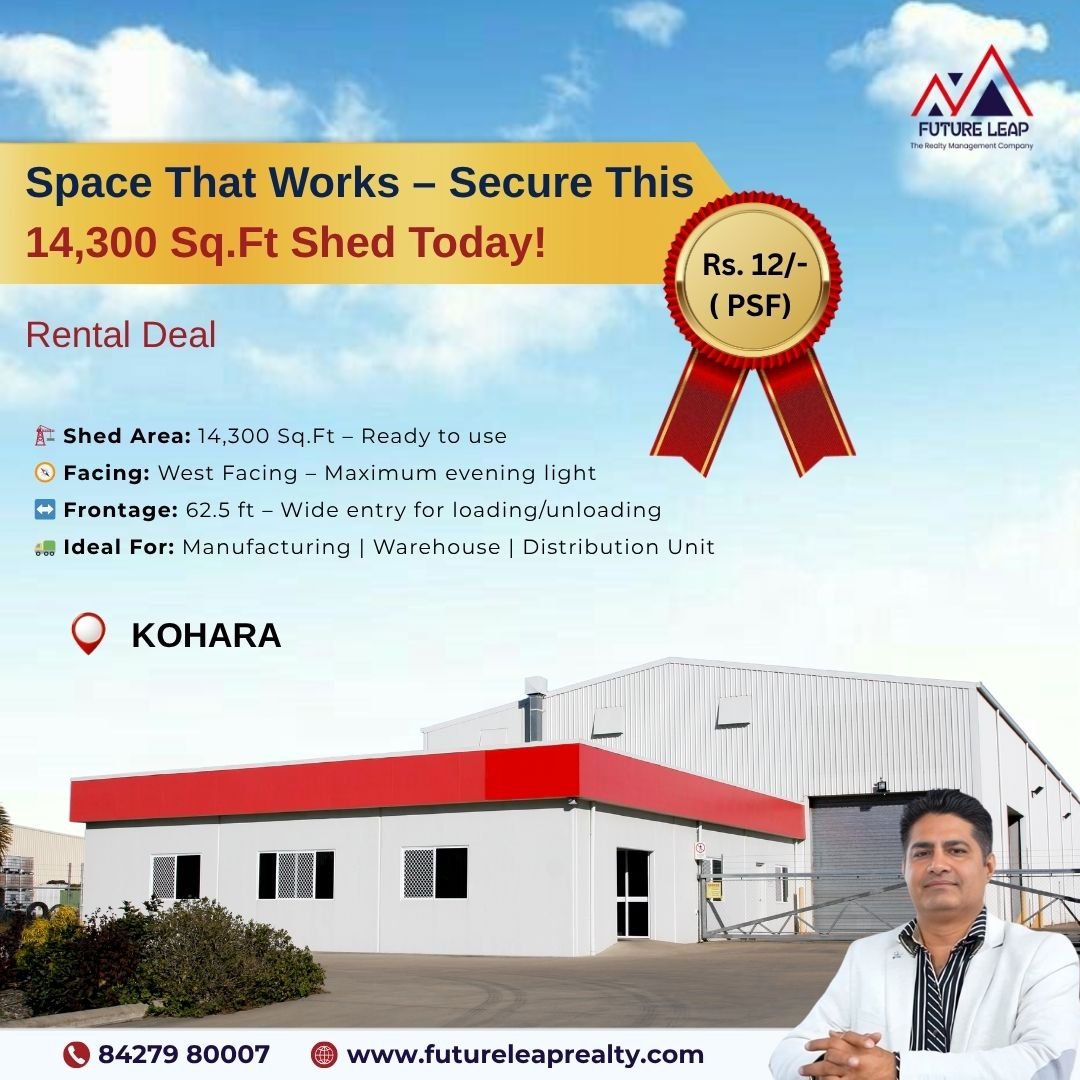 Rental Deal Ready to Use Industrial Shed in Kohara