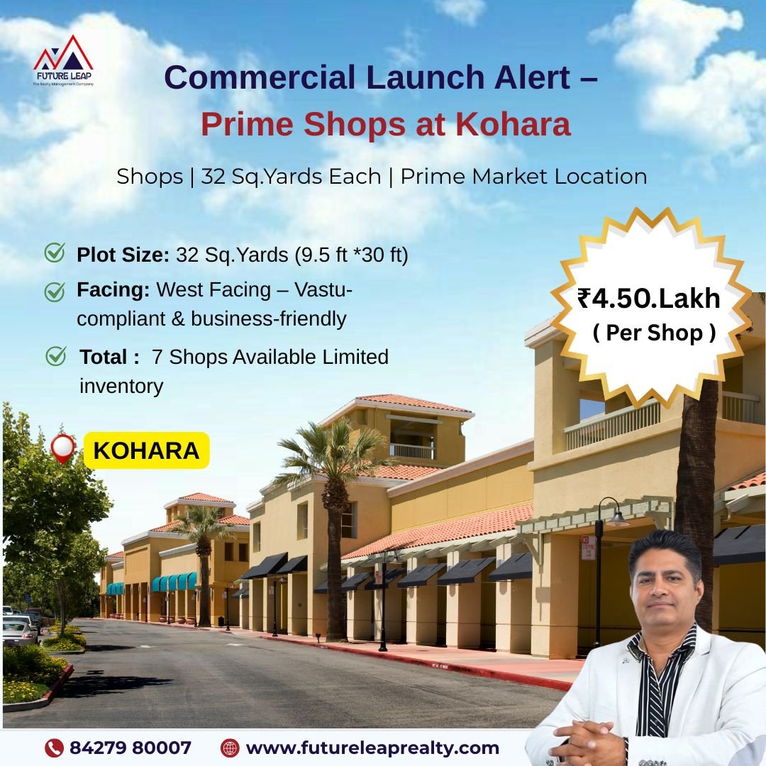 Kohara Commercial Plot for Sale 1250 Sq.Yards