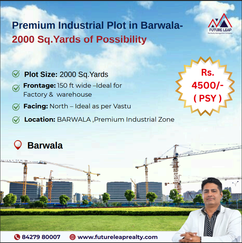Spacious Industrial Shed for Sale in Barwala, Ludhiana